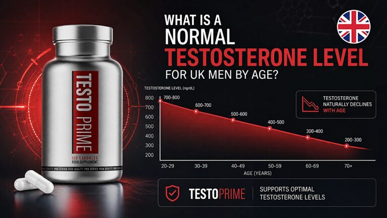 What Is a “Normal” Testosterone Level for UK Men by Age? (Full nmol/L Chart 2026)